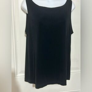 Chico's Black Sleeveless Tank Top
